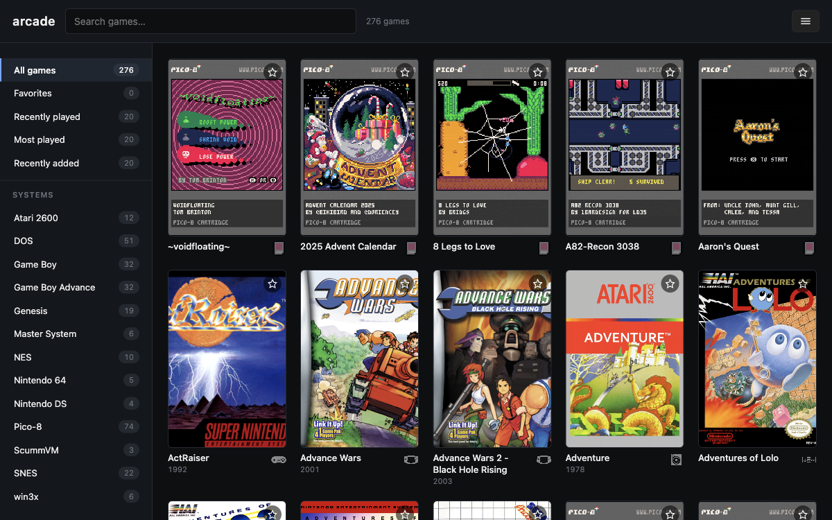 arcade screenshot