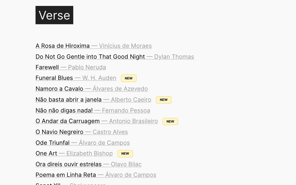 verse screenshot